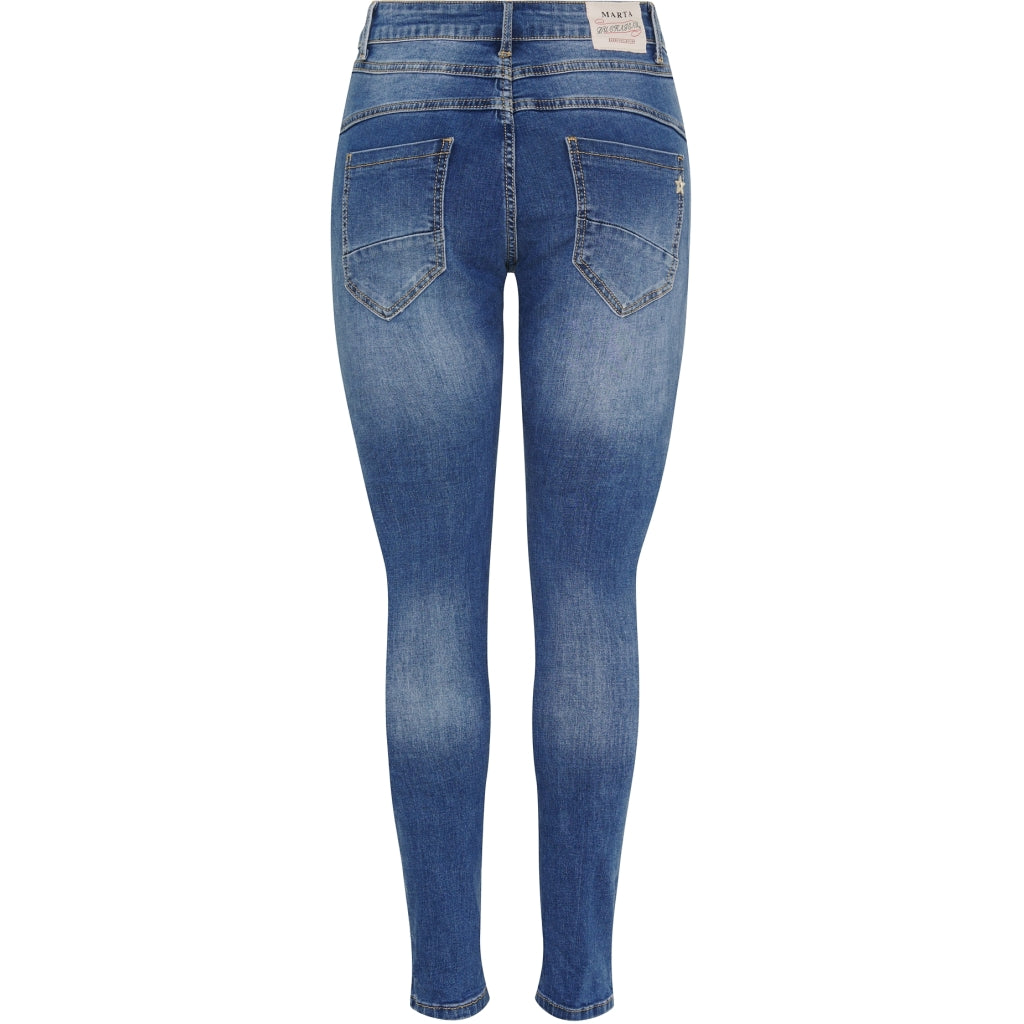 Marta Du Chateau dame jeans MDCEdith MDC112-22216 - Col/Size Online salg