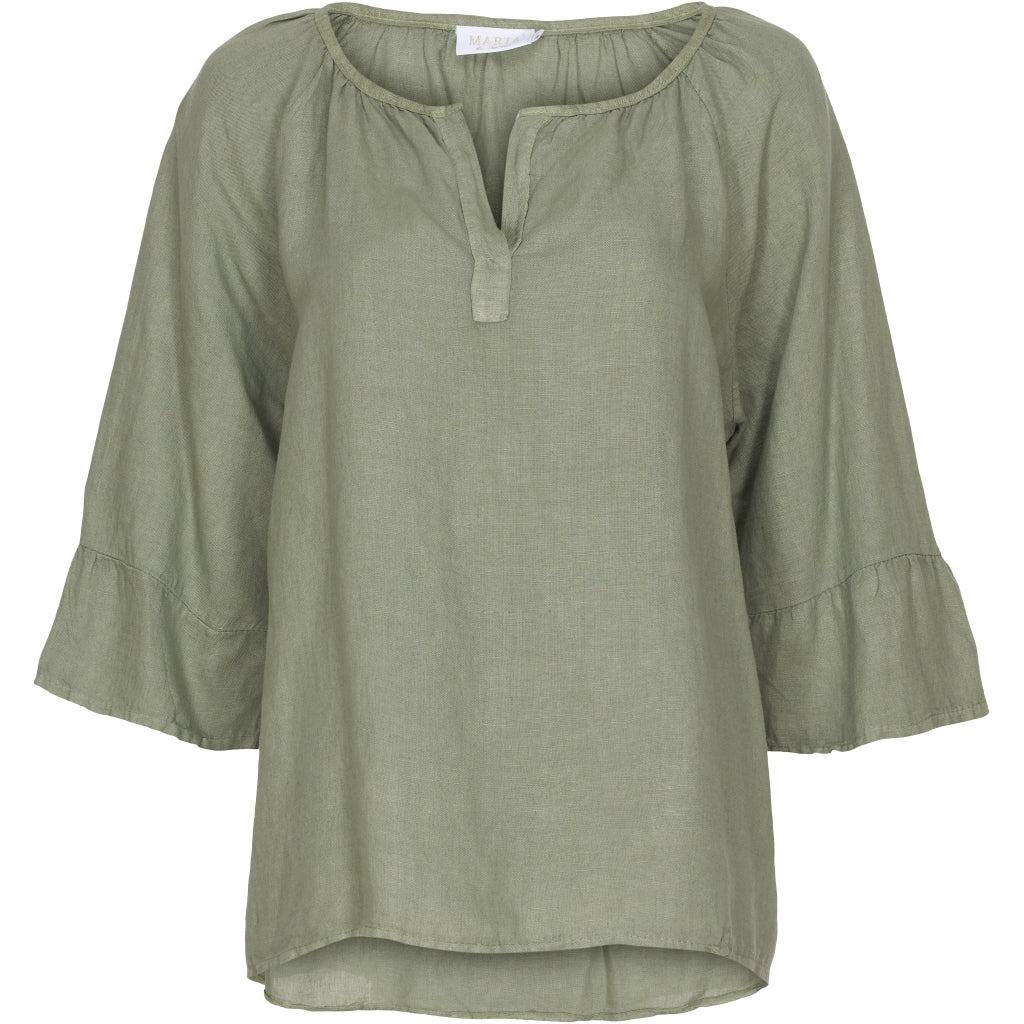 Bluse med brede ærmer - Savia