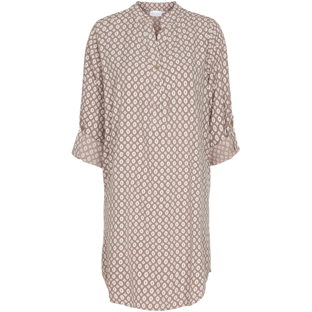 Tunika 0682 - Beige Online Hot Salg
