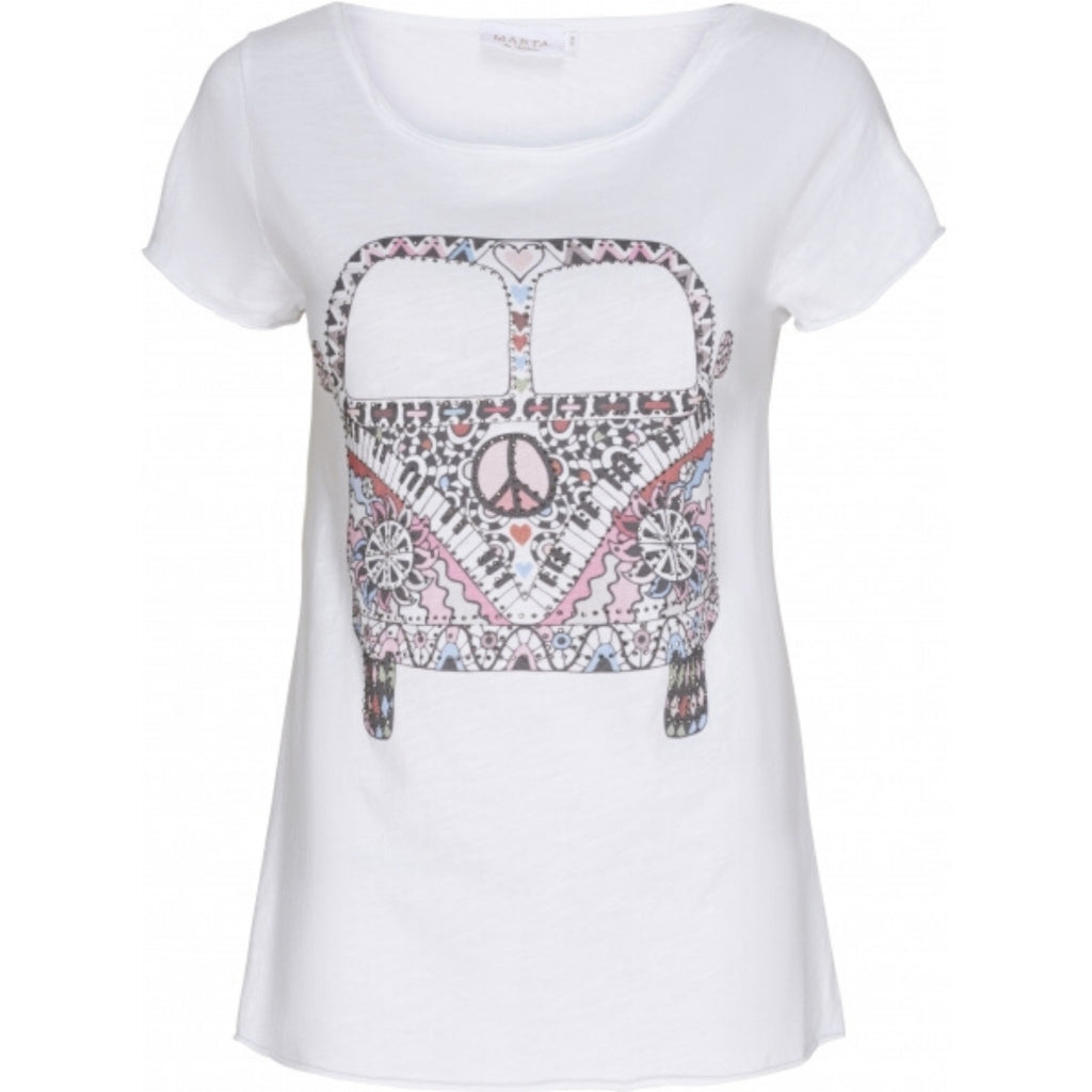 Dame T-shirt 0301A - White