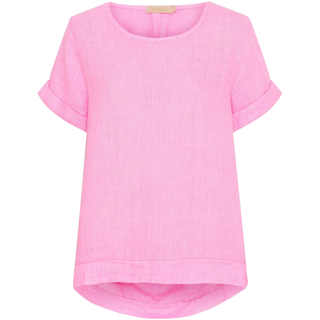 Marta Du Chateau dame bluse MdcNatalie - Rosa baby3492
