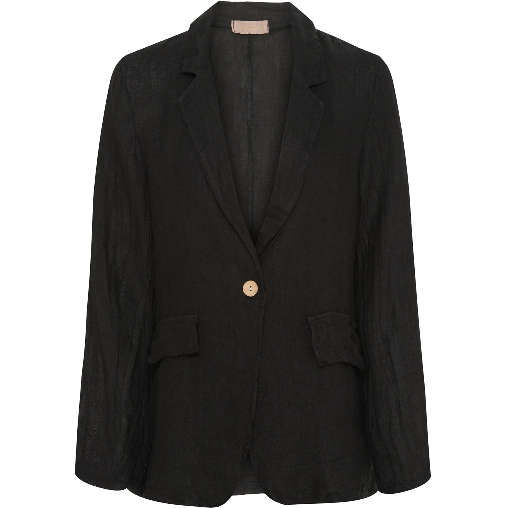 Marta Du Chateau dame jakke 93548 - Black Levere