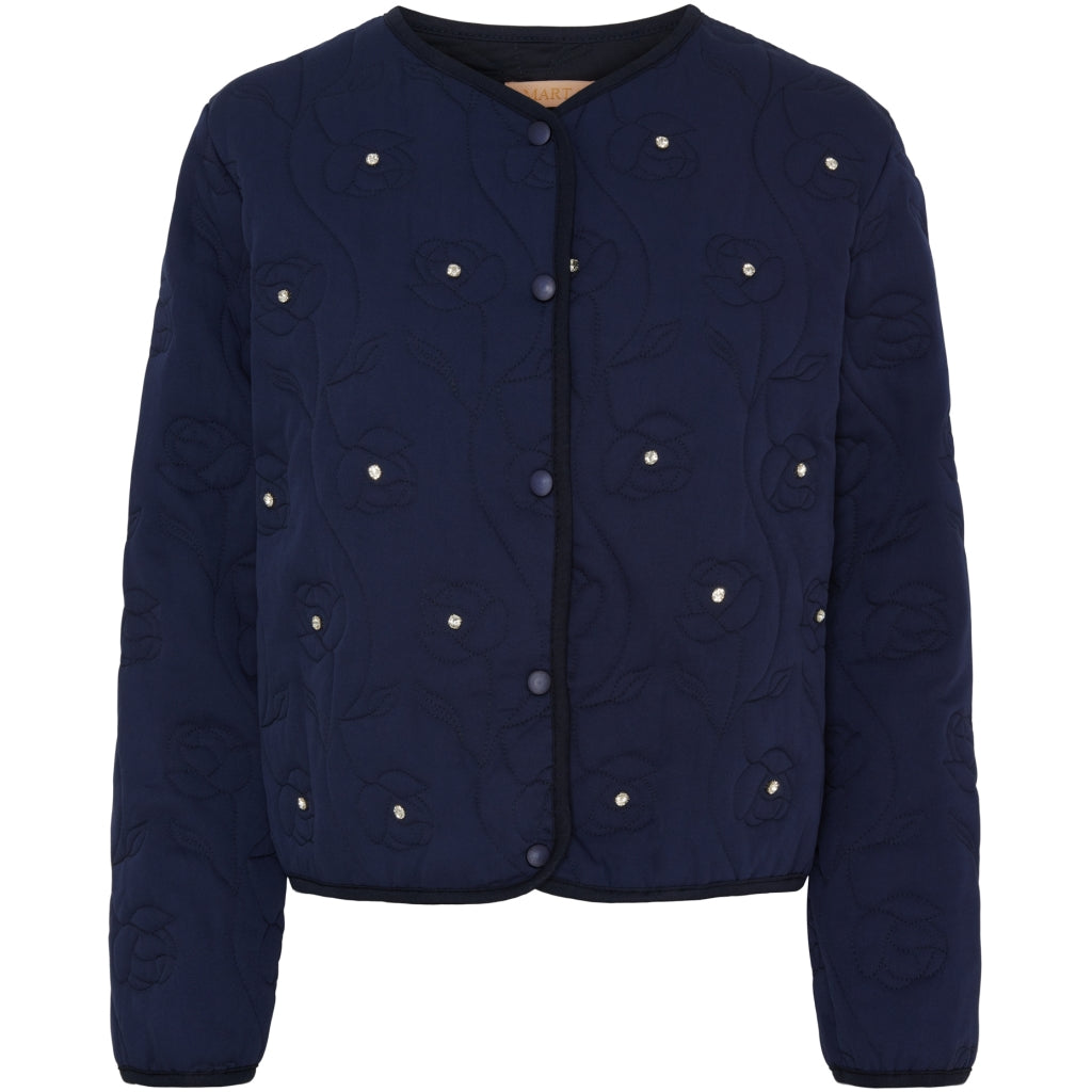 Marta du Chateau MdcCamille dame jakke 230083 - Navy Rabat