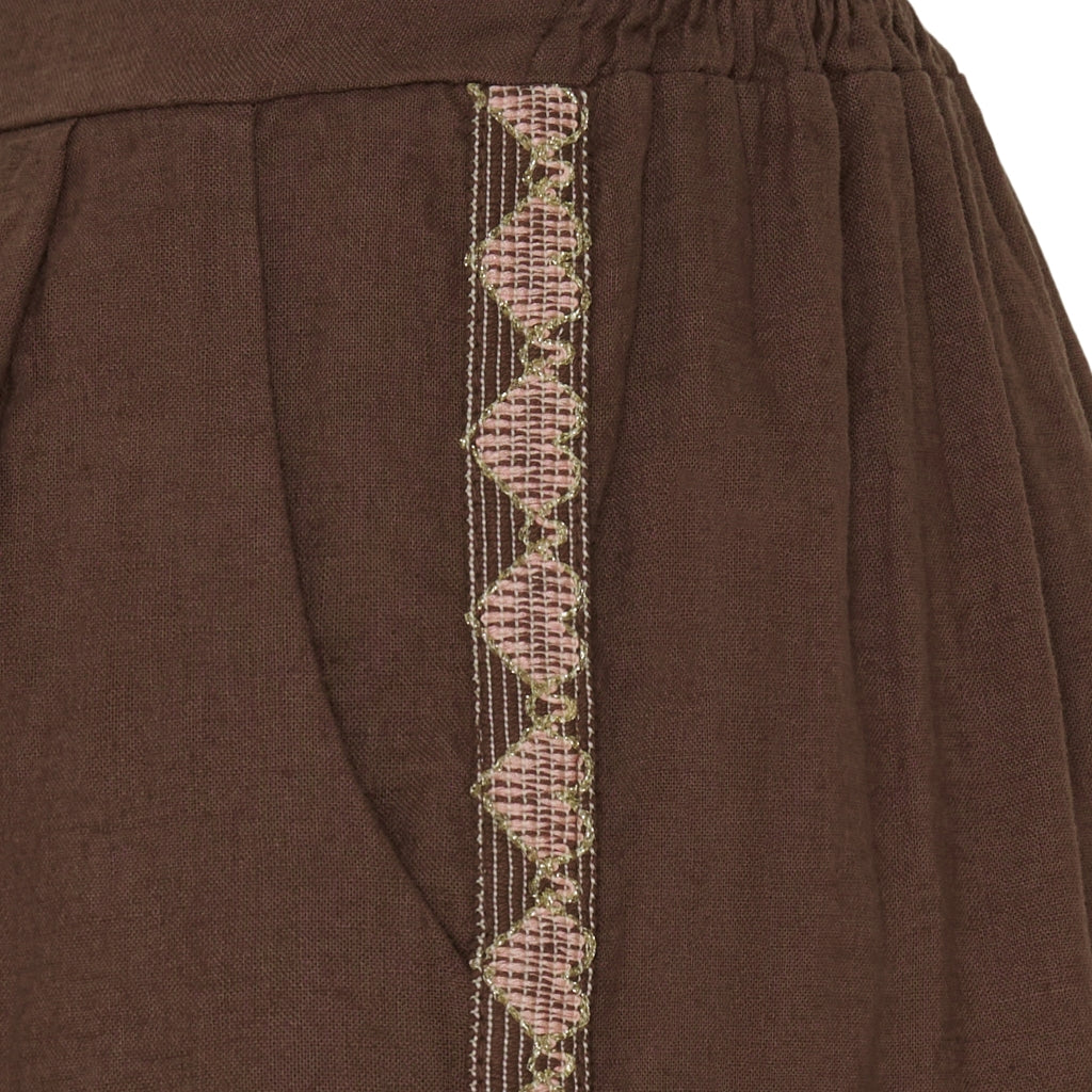 Marta Du Chateau dame shorts MdcSabine - Cold brown