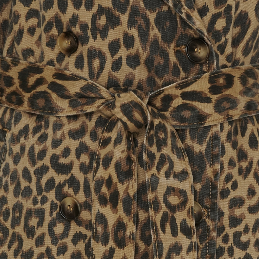 MDCVilaJeans Jacket - Leopard Rabat