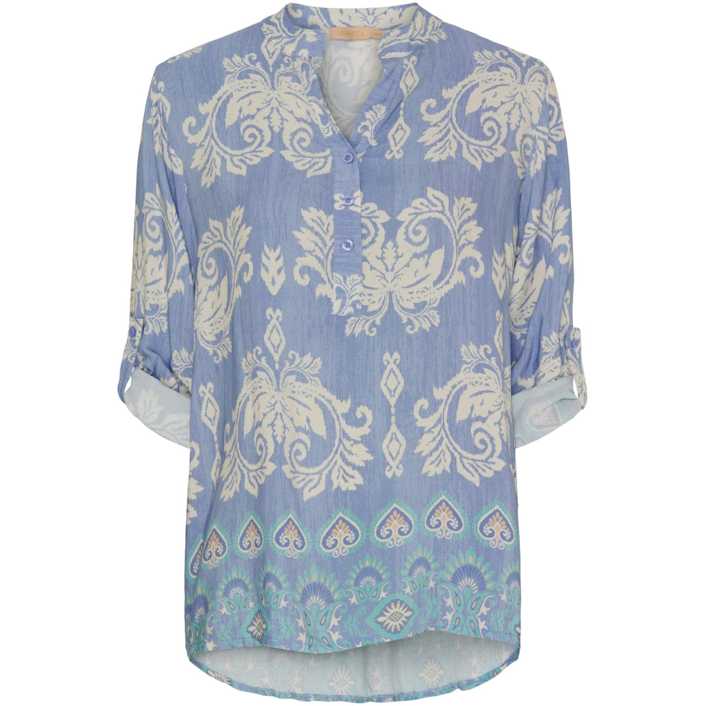 Marta Du Chateau dame bluse MdcFranziska 1614new - JeansHL013DB