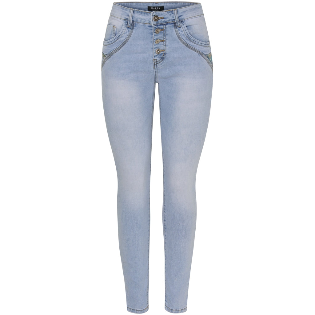 Marta Du Chateau dame jeans Emma 2630 - Denimbluedenim Rabat