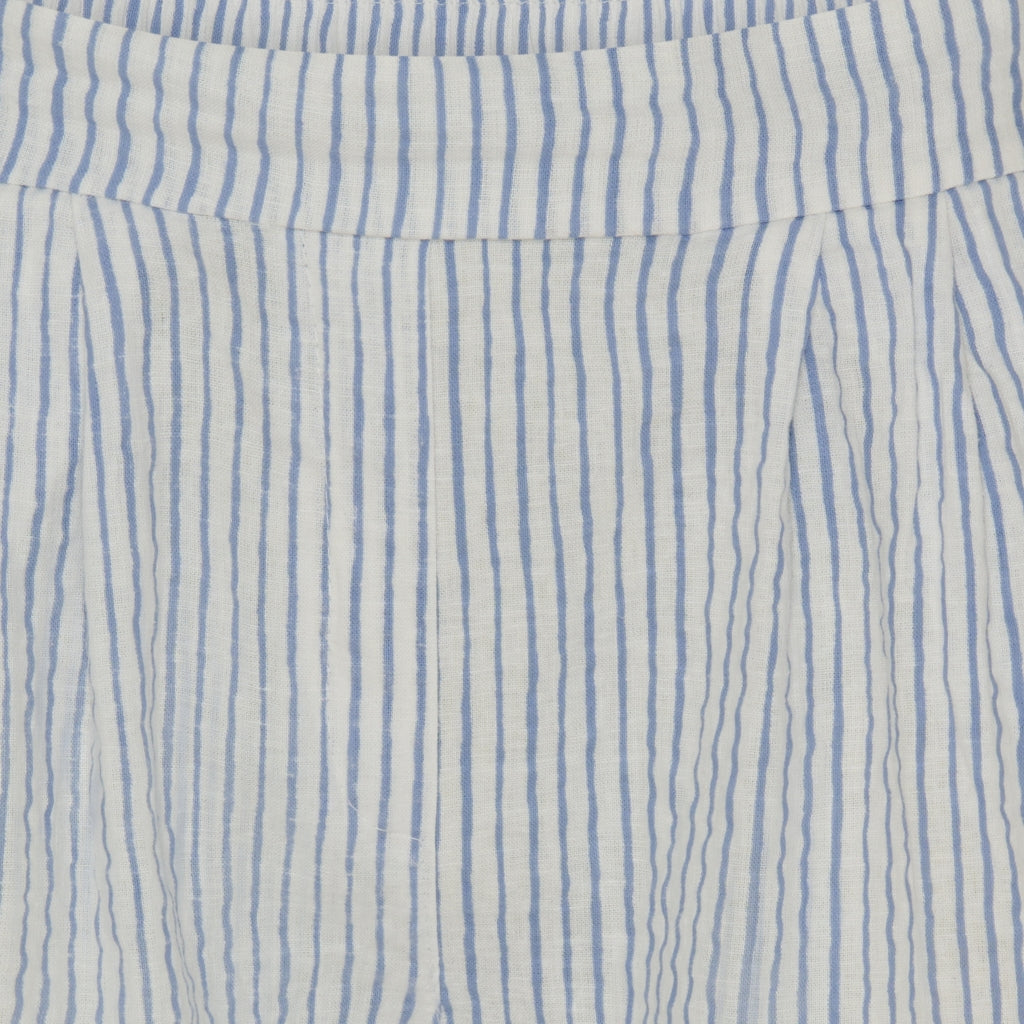 Marta Du Chateau dame shorts MdcSophia - Panna Jeans 1395 Stripe