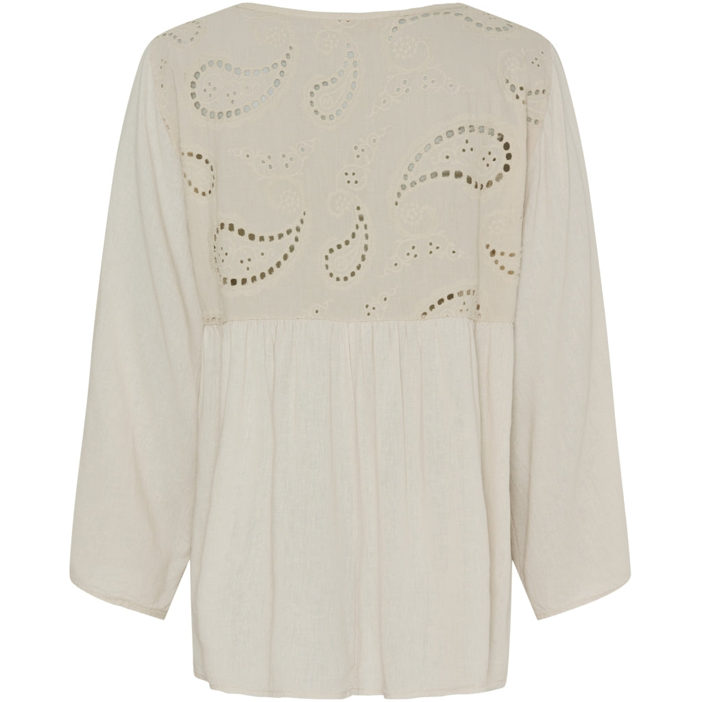 Marta Du Chateau dame bluse MdcCaterina 5616 - Sabbia