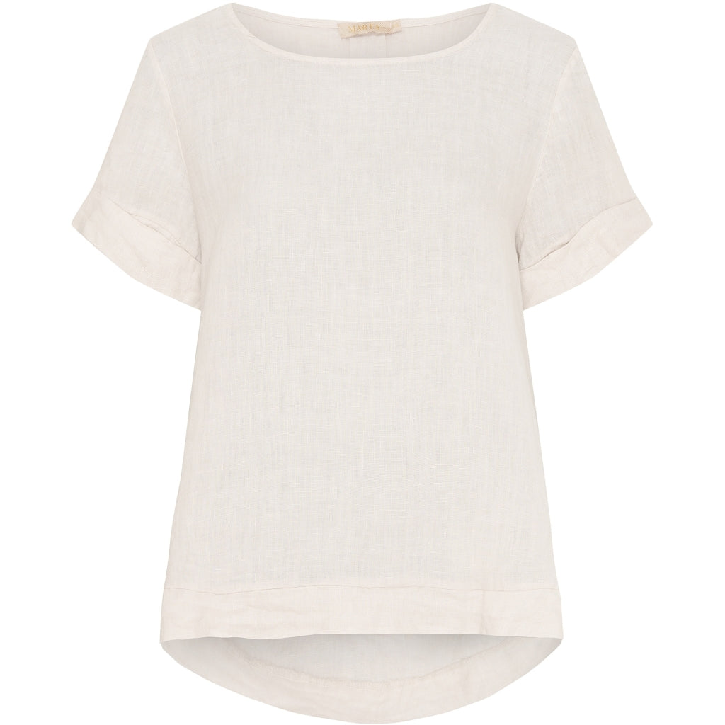 Marta Du Chateau dame bluse MdcNatalie - Sabbia1752