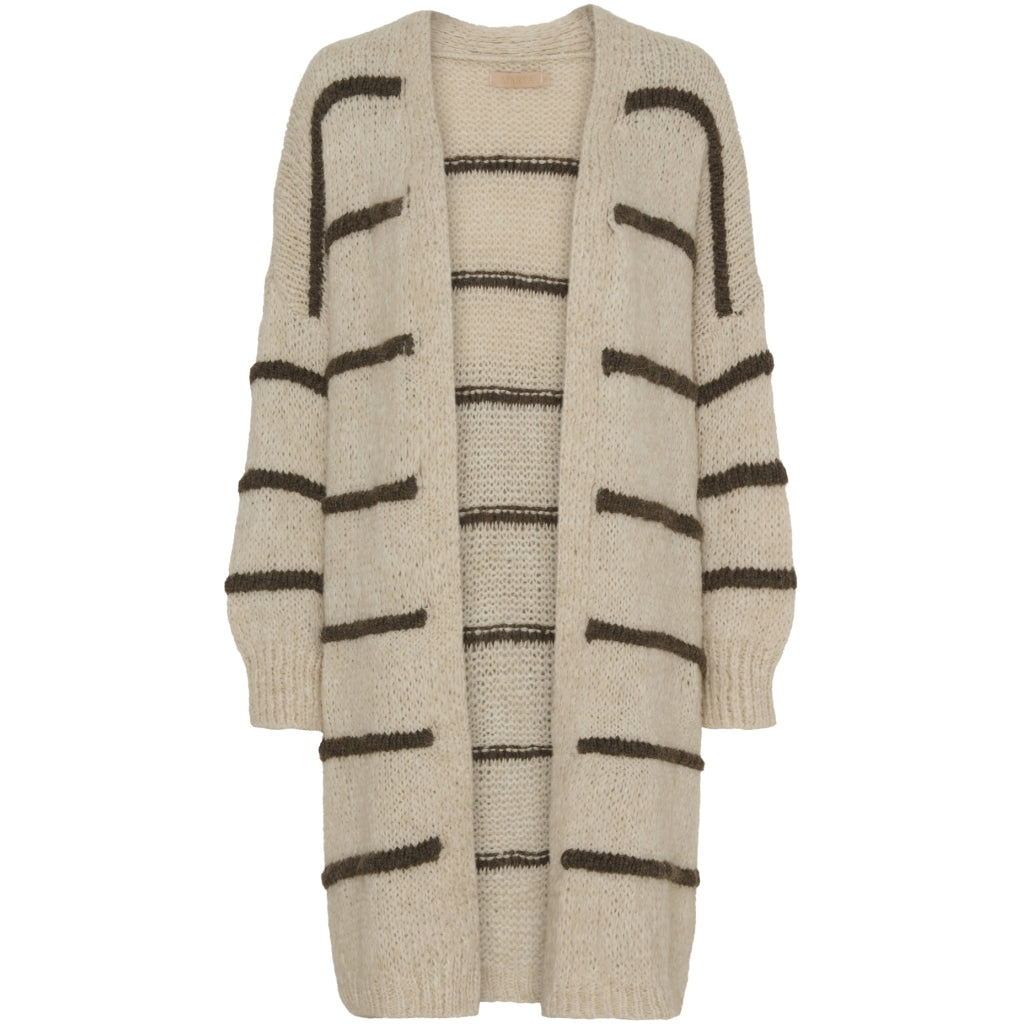 Marta du Chateau dame strik MdcSimone A0178 - Beige/Fango