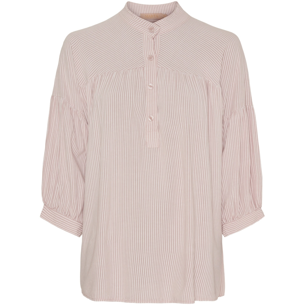 Marta Du Chateau dame bluse MdcIlina - Cipria Rose Stripe