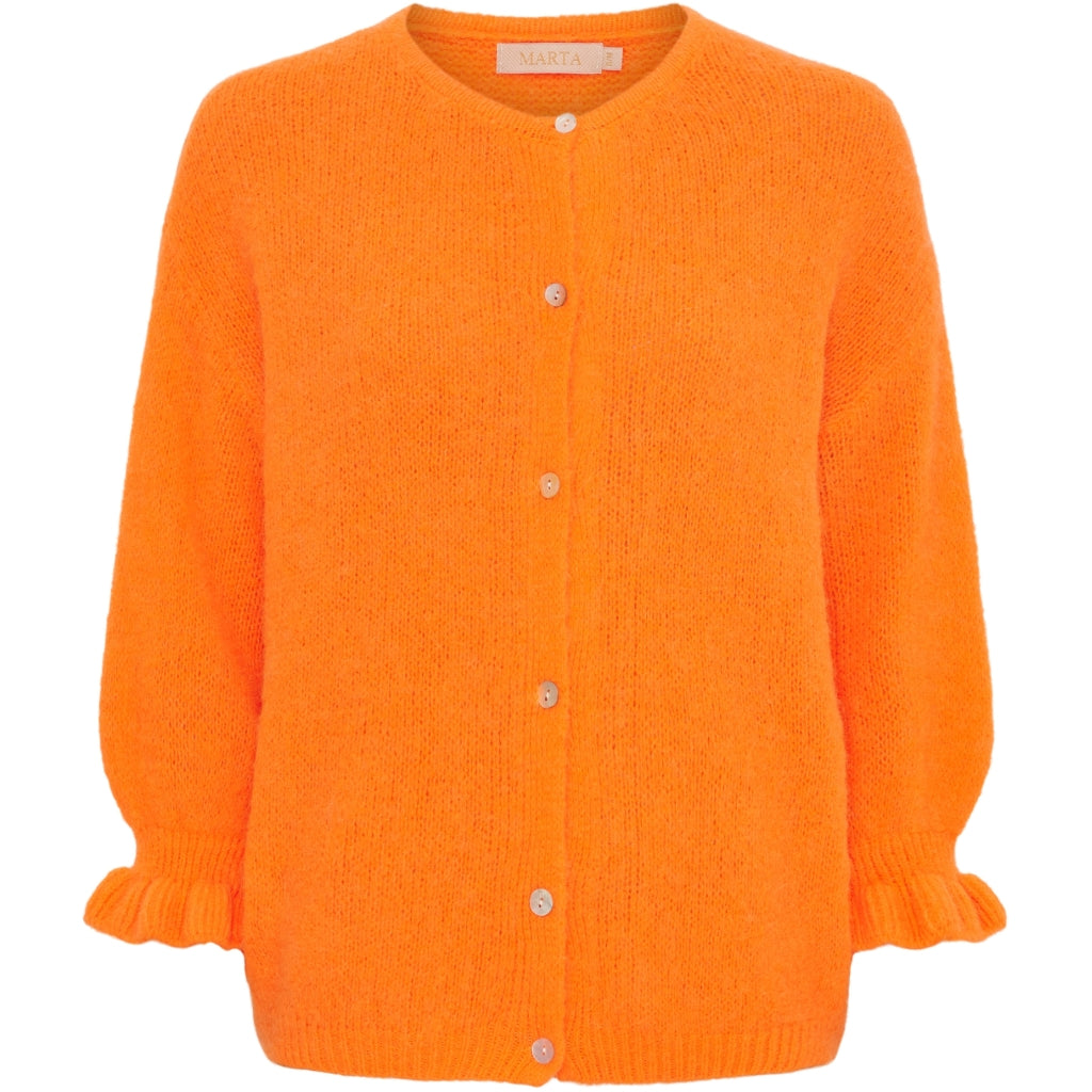 Marta du Chateau dame strik MdcJuliana 2413 - Orange Fluo