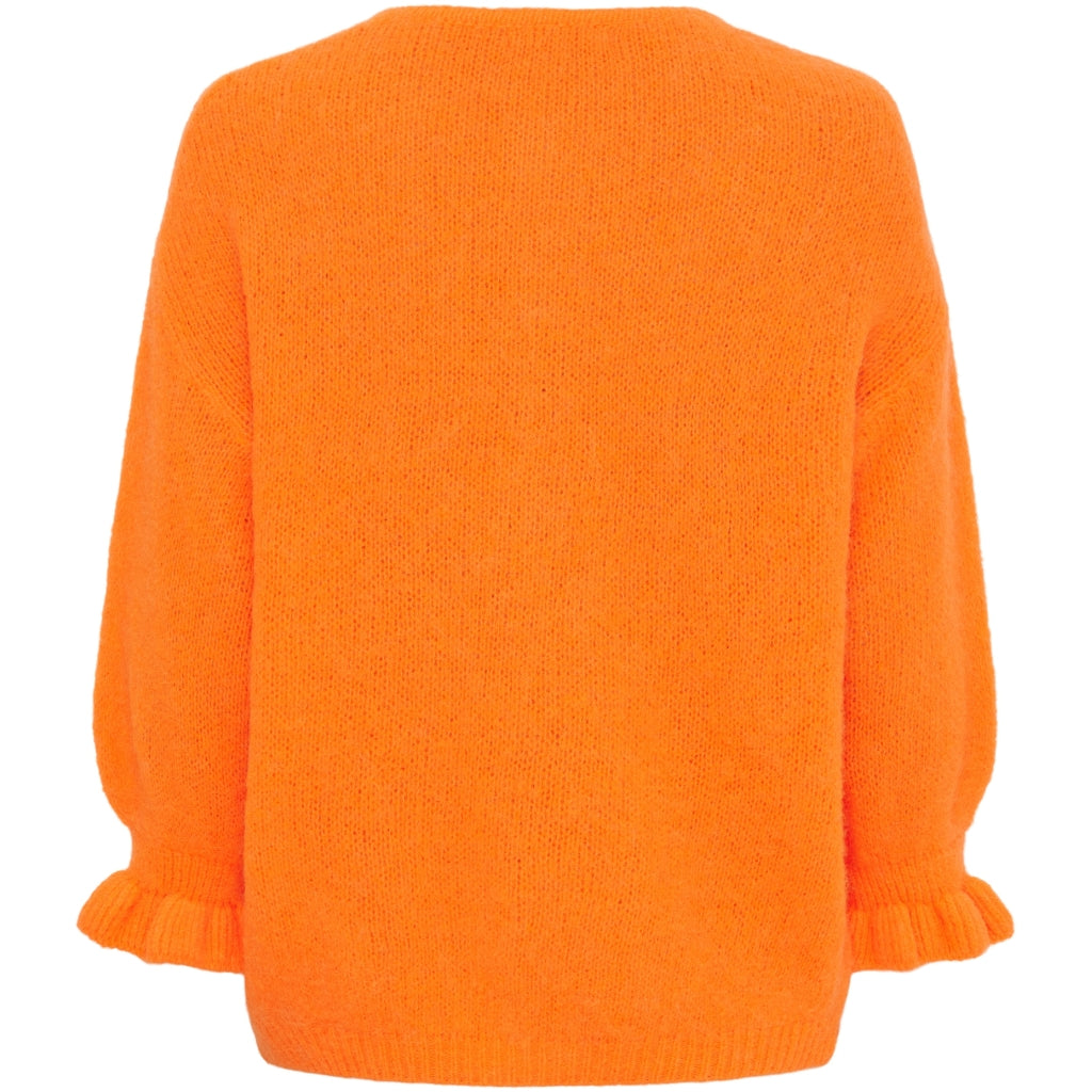 Marta du Chateau dame strik MdcJuliana 2413 - Orange Fluo