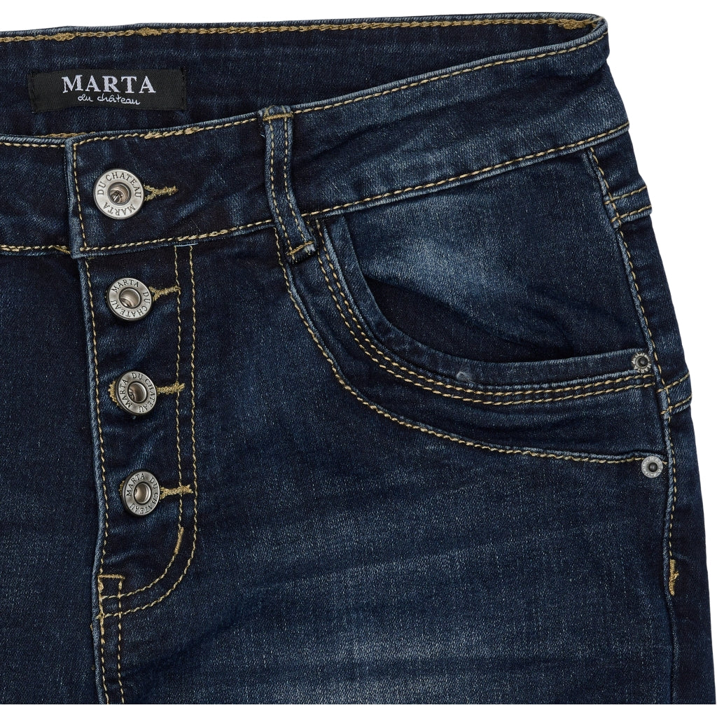 Marta Du Chateau dame Emma Jeans 2504 - Denim