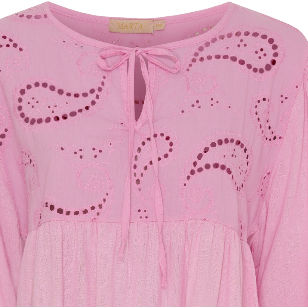 Marta Du Chateau dame bluse MdcCaterina 5616 - Bubblegum Online salg