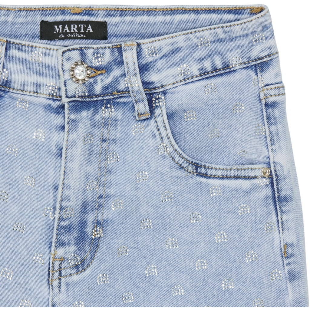 Marta Du Chateau dame jeans MdcAdelita - Denim