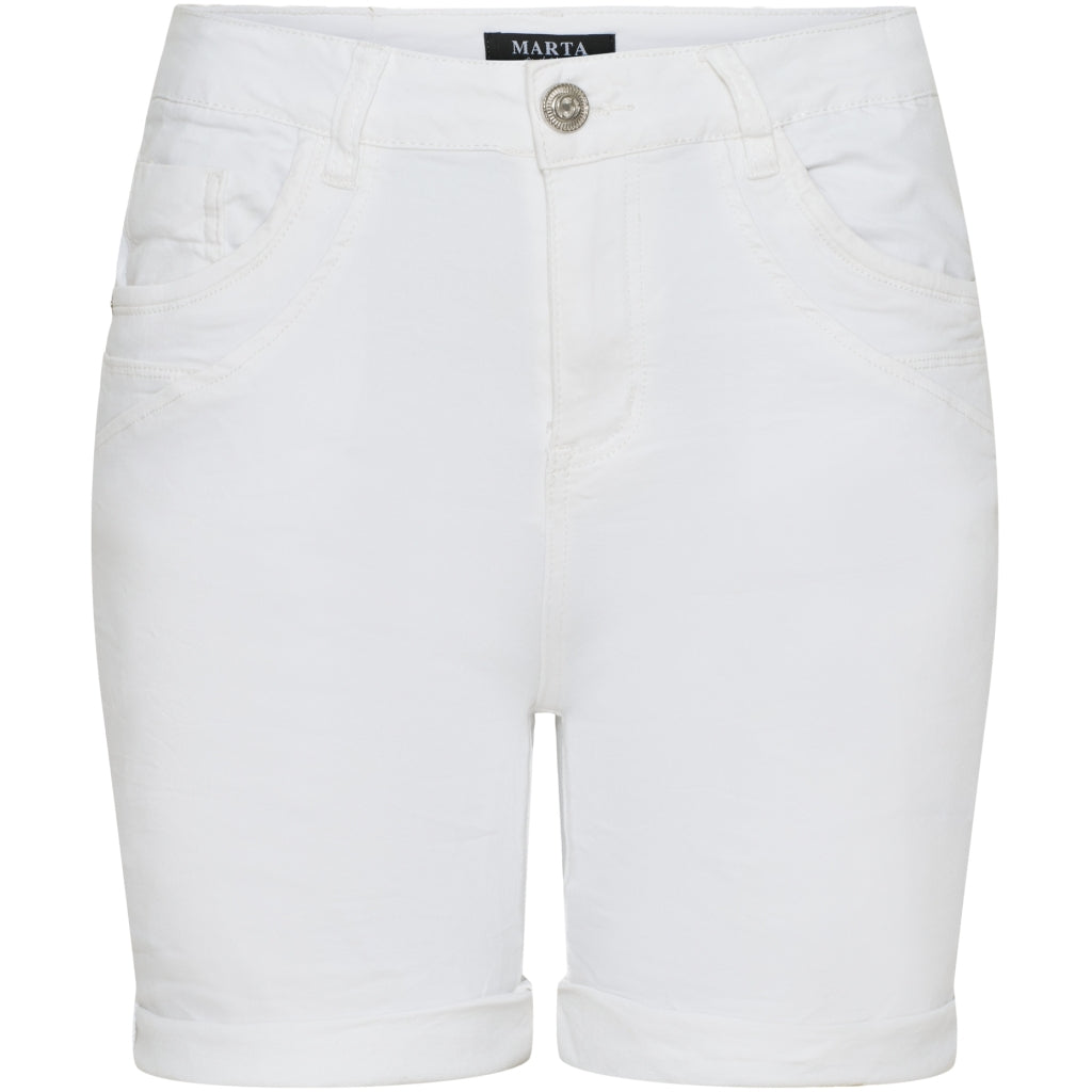 Marta Du Chateau dame shorts MdcSofia - White