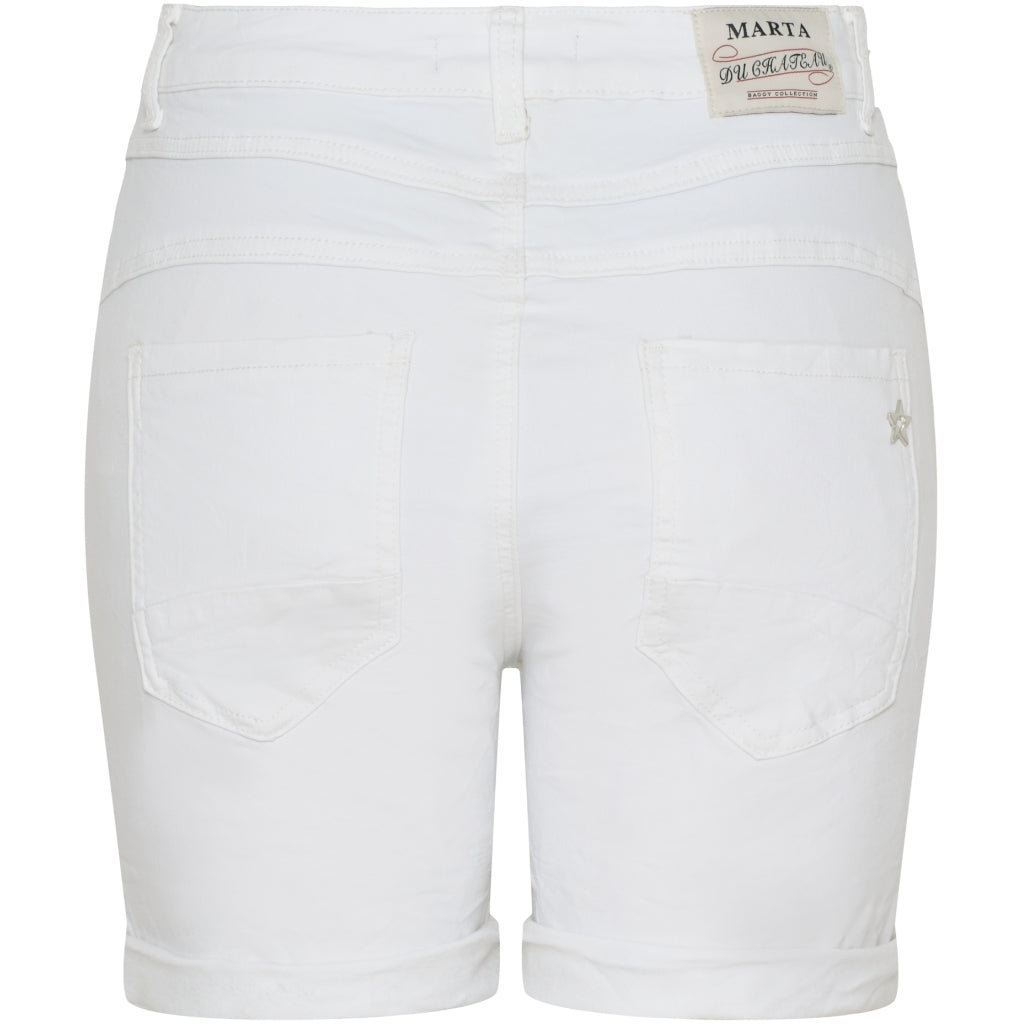 Marta Du Chateau dame shorts MdcSofia - White