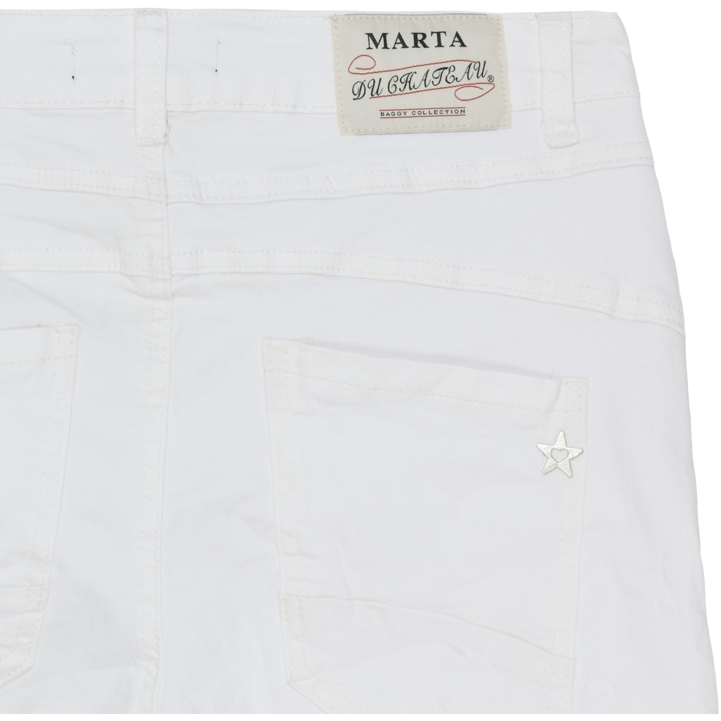 Marta Du Chateau dame shorts MdcSofia - White