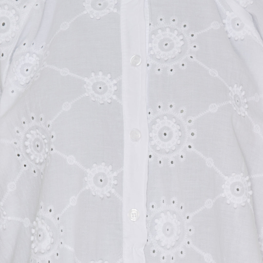 Marta Du Chateau dame bluse MdcBianca - White