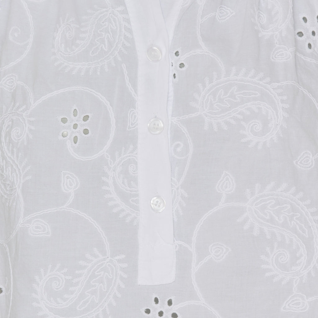 Marta Du Chateau dame bluse MdcAlicia - White
