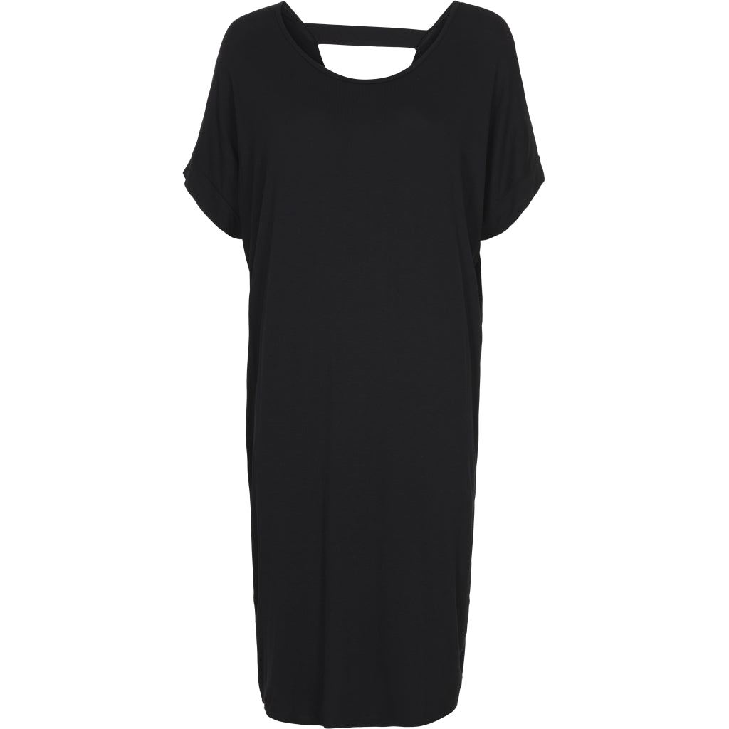 Tunika med v-udskæring - Black