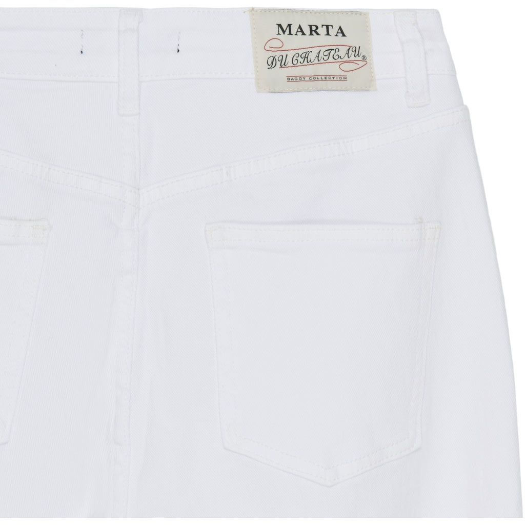 Marta Du Chateau dame jeans MdcVanda - White