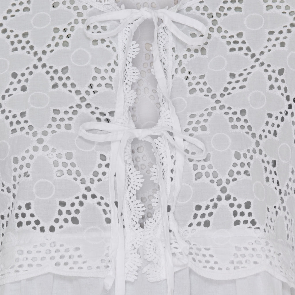 Marta Du Chateau dame bluse MdcAurora - White