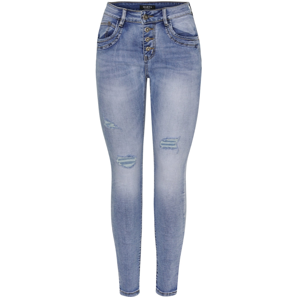 Marta Du Chateau dame jeans Emma 2648 - Denimbluedenim Levere
