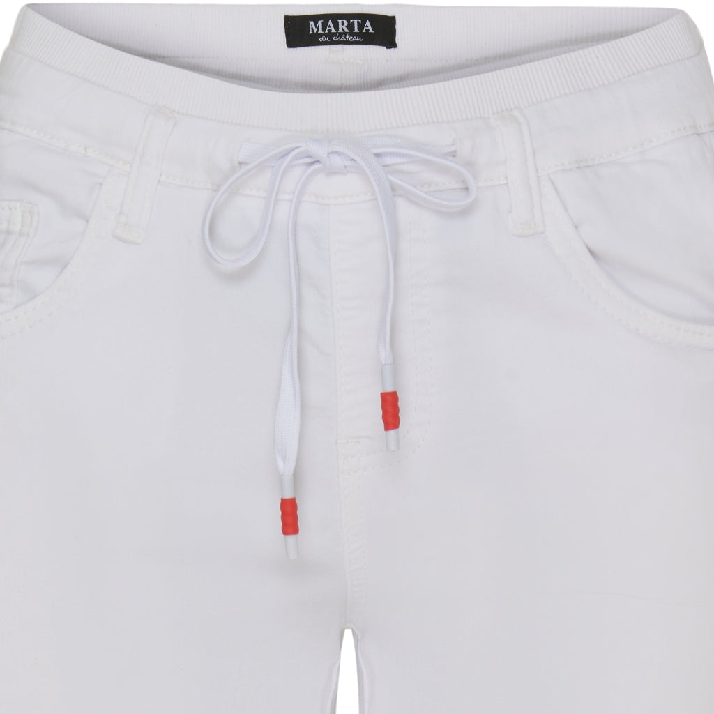 Marta Du Chateau dame jeans Emma 2302 - White11
