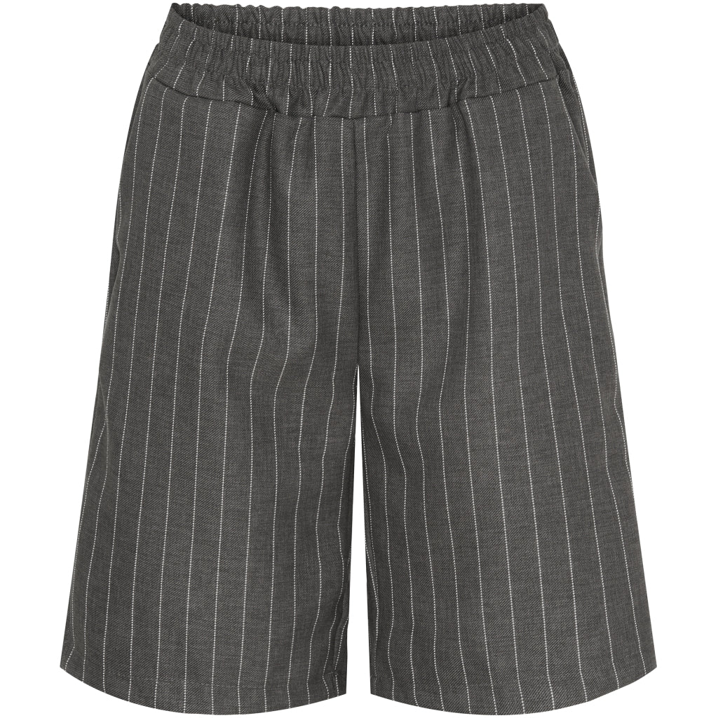 Marta Du Chateau dame shorts MDCChloe 21231-1 - greystripe Hot på udsalg