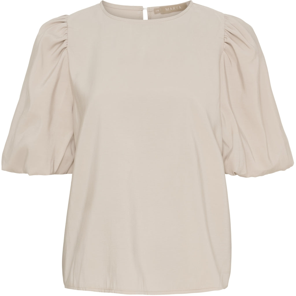 Marta du Chateau dame bluse MdcLoriane 38267 - Beige32
