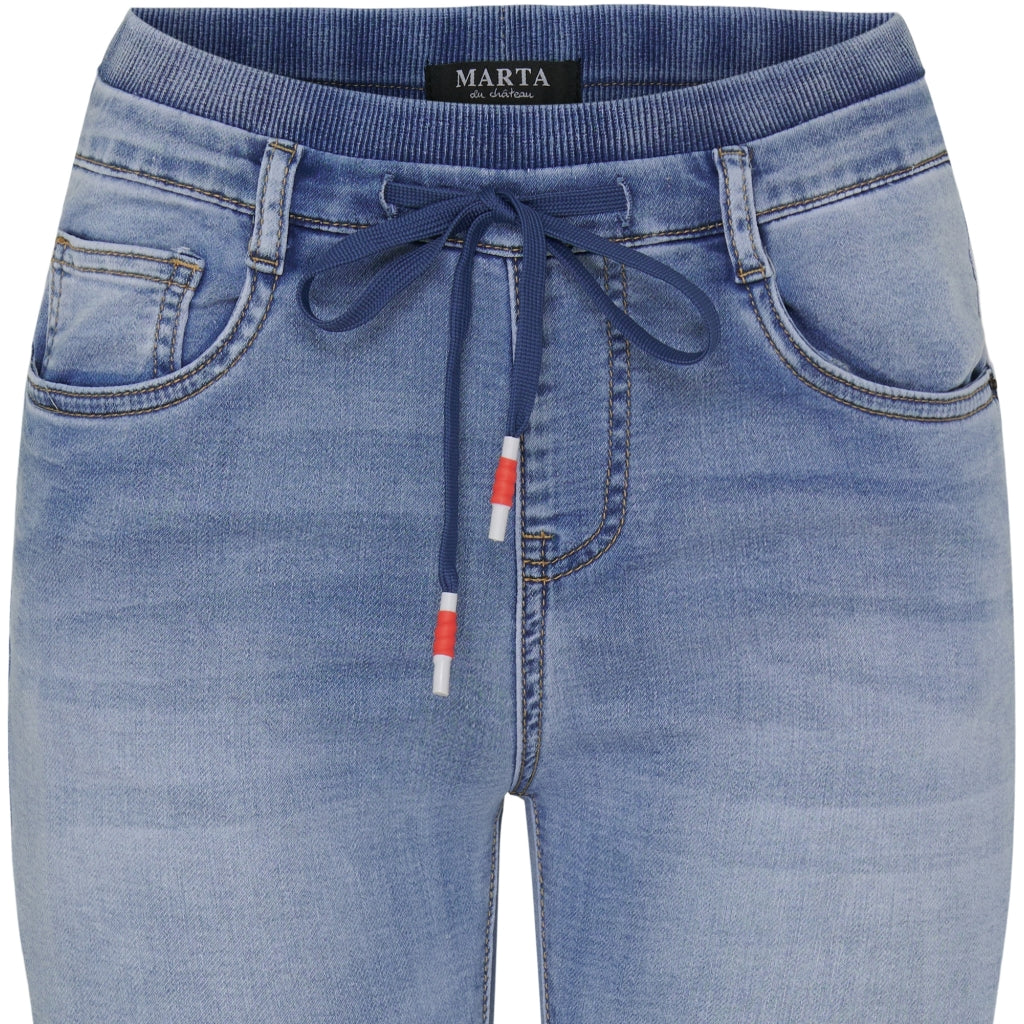 Marta Du Chateau dame jeans Emma 2302 - Denimbluedenim