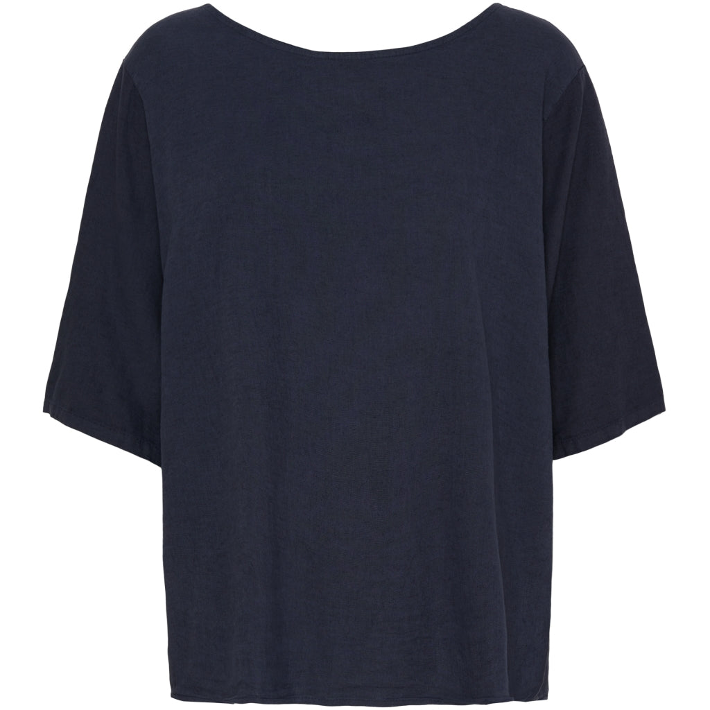 Marta Du Chateau dame bluse 83428 - Navy