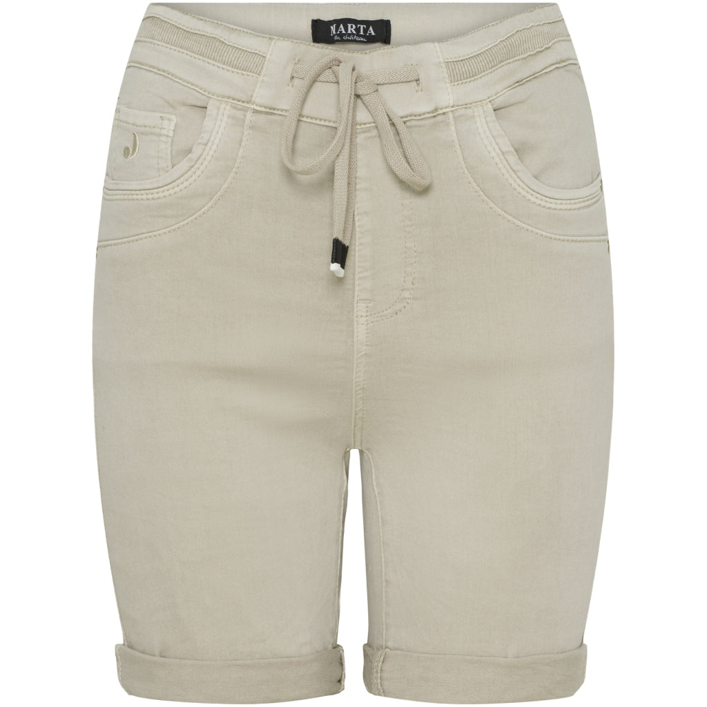Marta Du Chateau dame shorts MdcElla - Beige på udsalg
