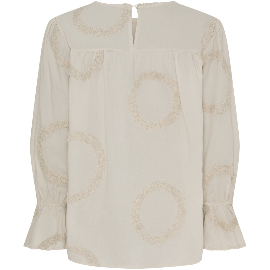 Marta Du Chateau dame bluse MdcVinter - Sabbia