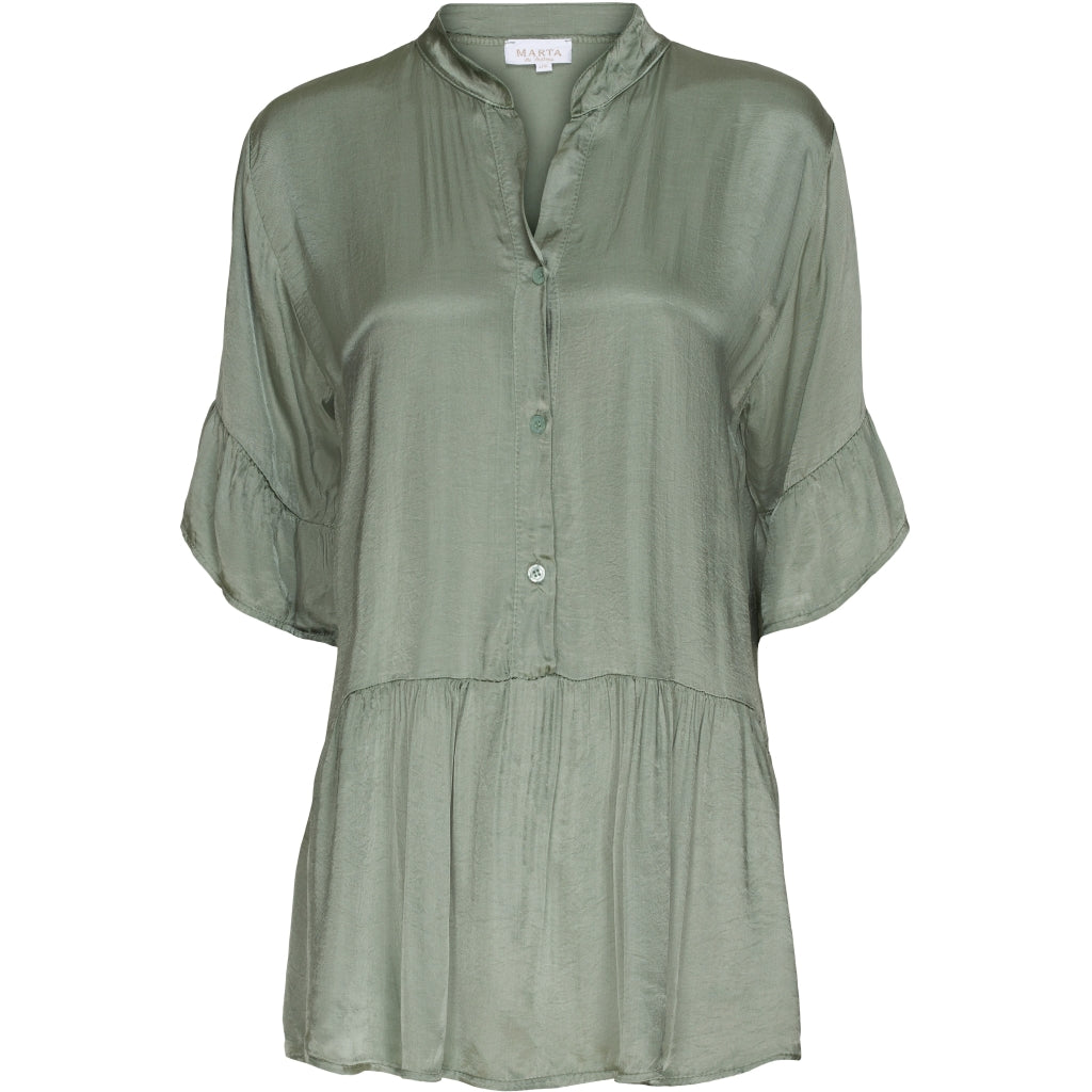 Bluse med knapper - Militairy