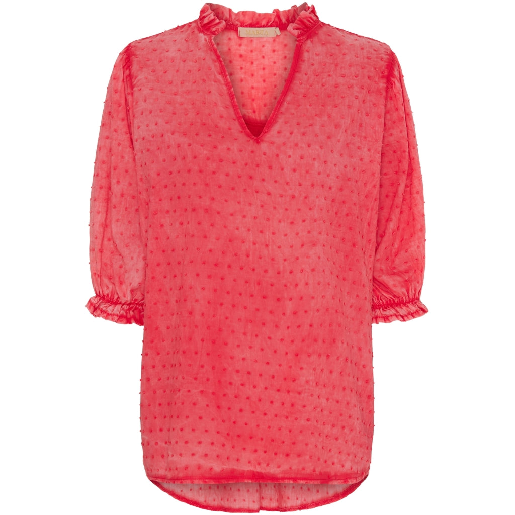 Marta du Chateau dame bluse 1471 - Rosso4539
