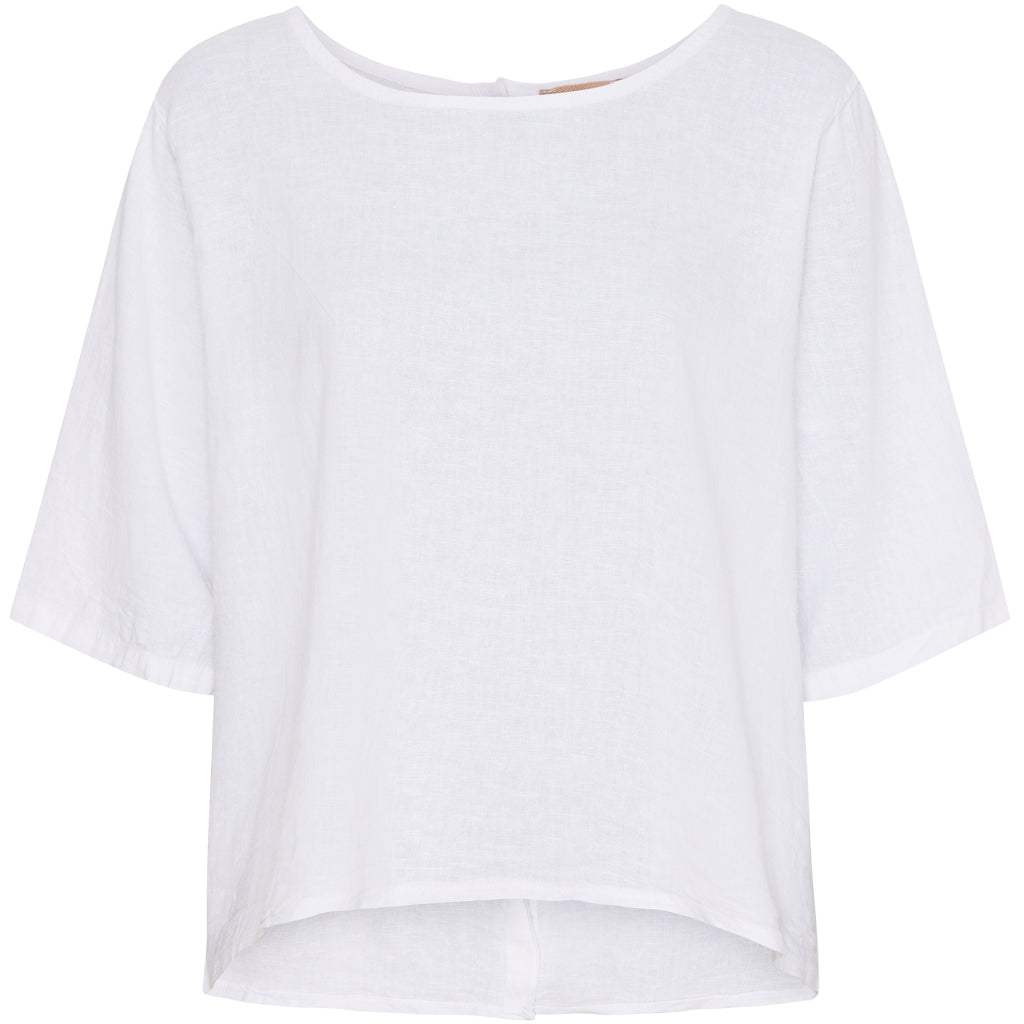 Marta Du Chateau dame bluse 83428 - White new Online Hot Salg