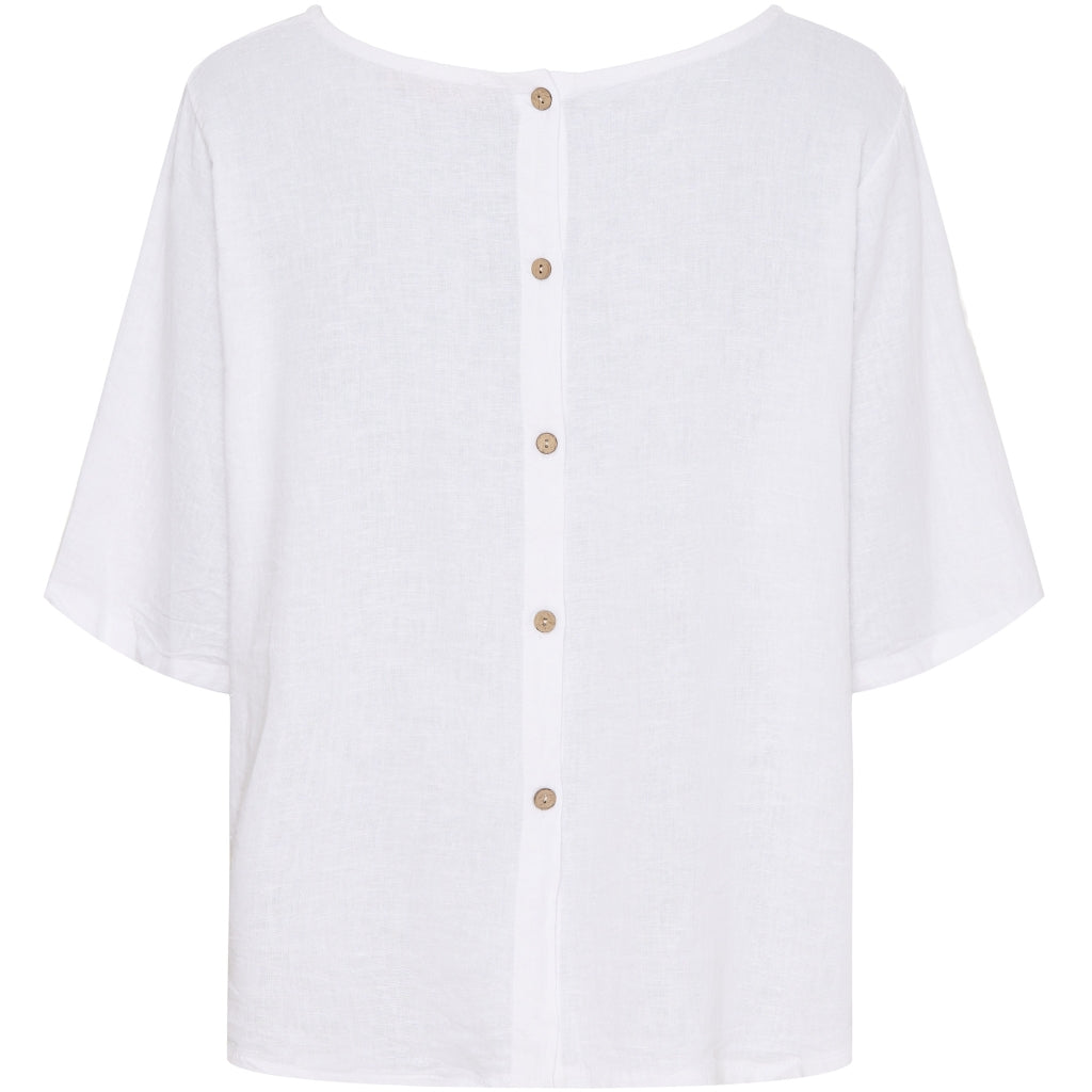 Marta Du Chateau dame bluse 83428 - White new Online Hot Salg