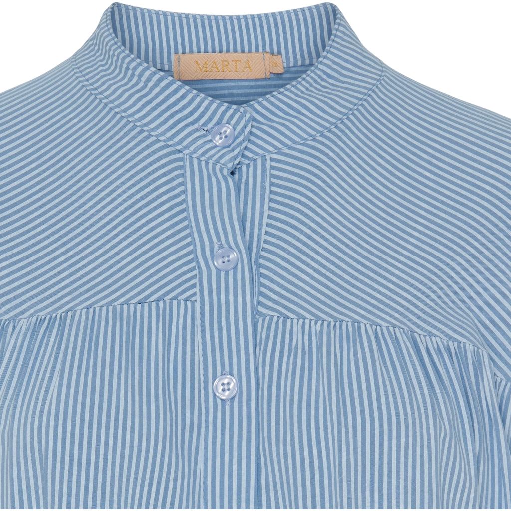 Marta Du Chateau dame bluse MdcIlina - Avio Stripe