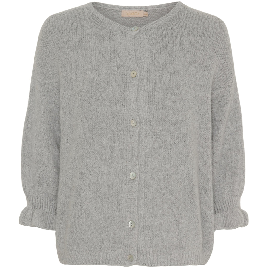 Marta du Chateau dame strik MdcJuliana 2413 - Light Grey