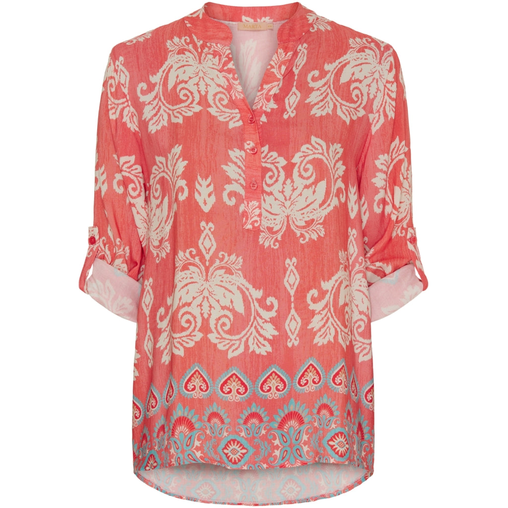 Marta Du Chateau dame bluse MdcFranziska 1614new - CoralloHL013DB
