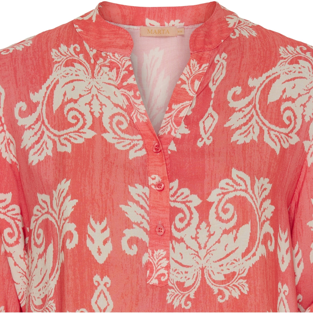 Marta Du Chateau dame bluse MdcFranziska 1614new - CoralloHL013DB