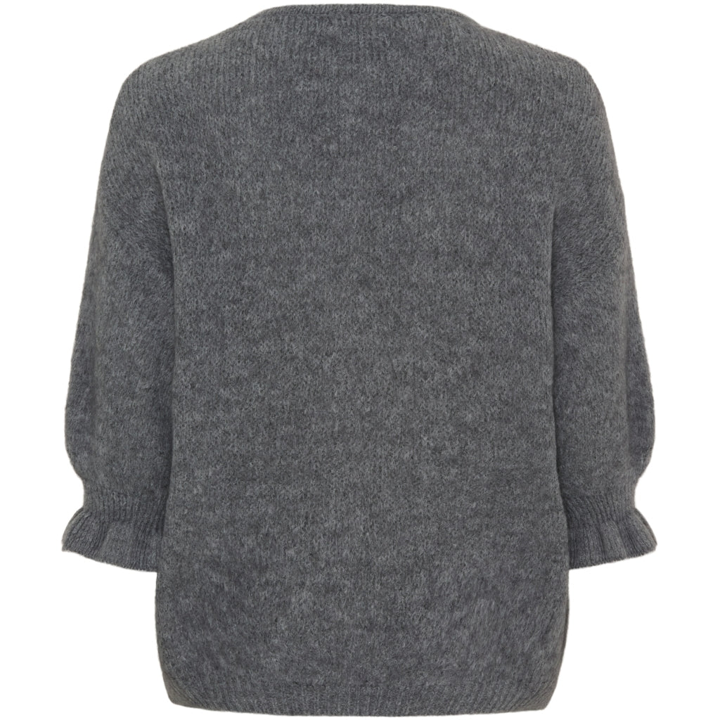 Marta du Chateau dame strik MdcJuliana 2413 - Medium grey