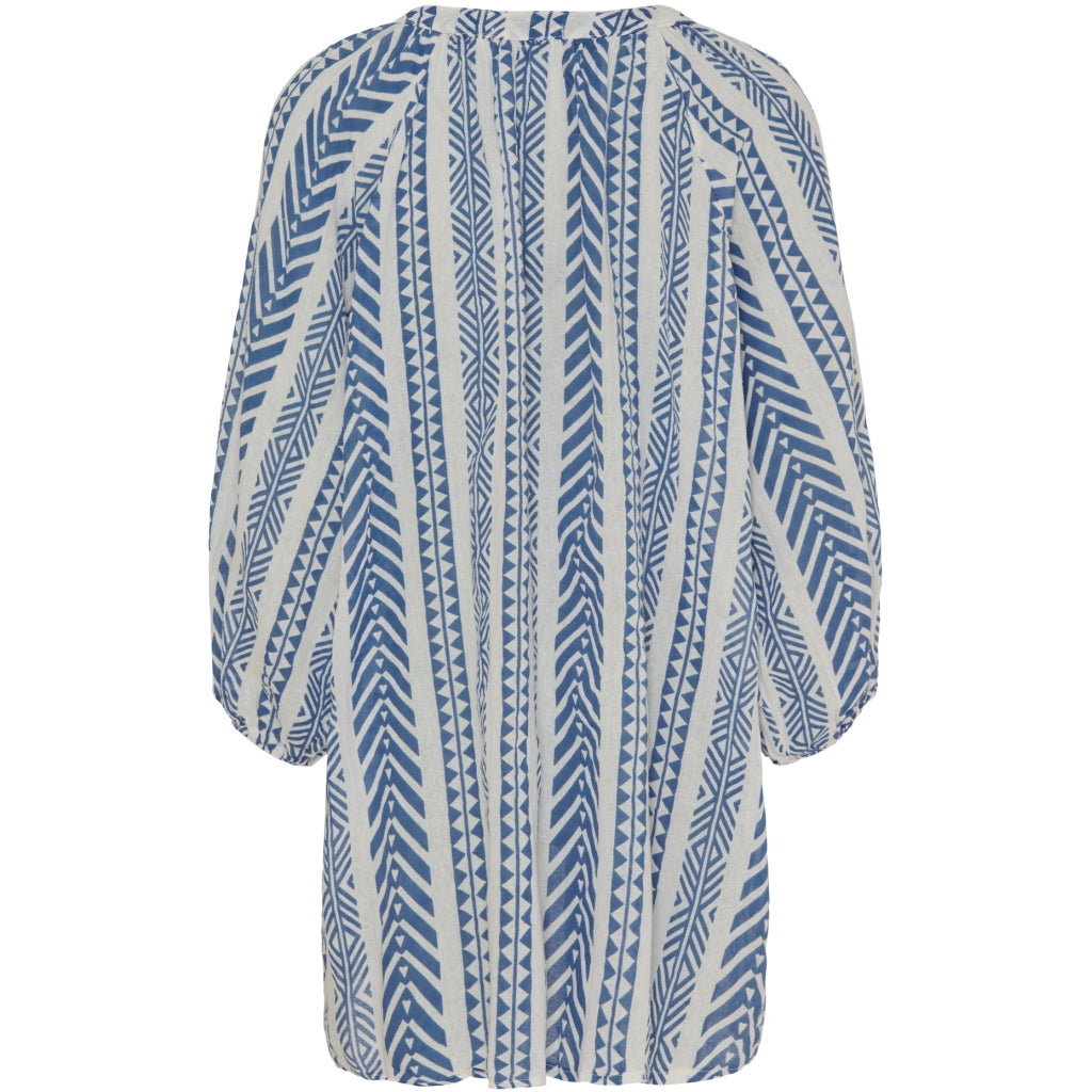Marta Du Chateau dame bluse MdcKairah - Jeans Blue