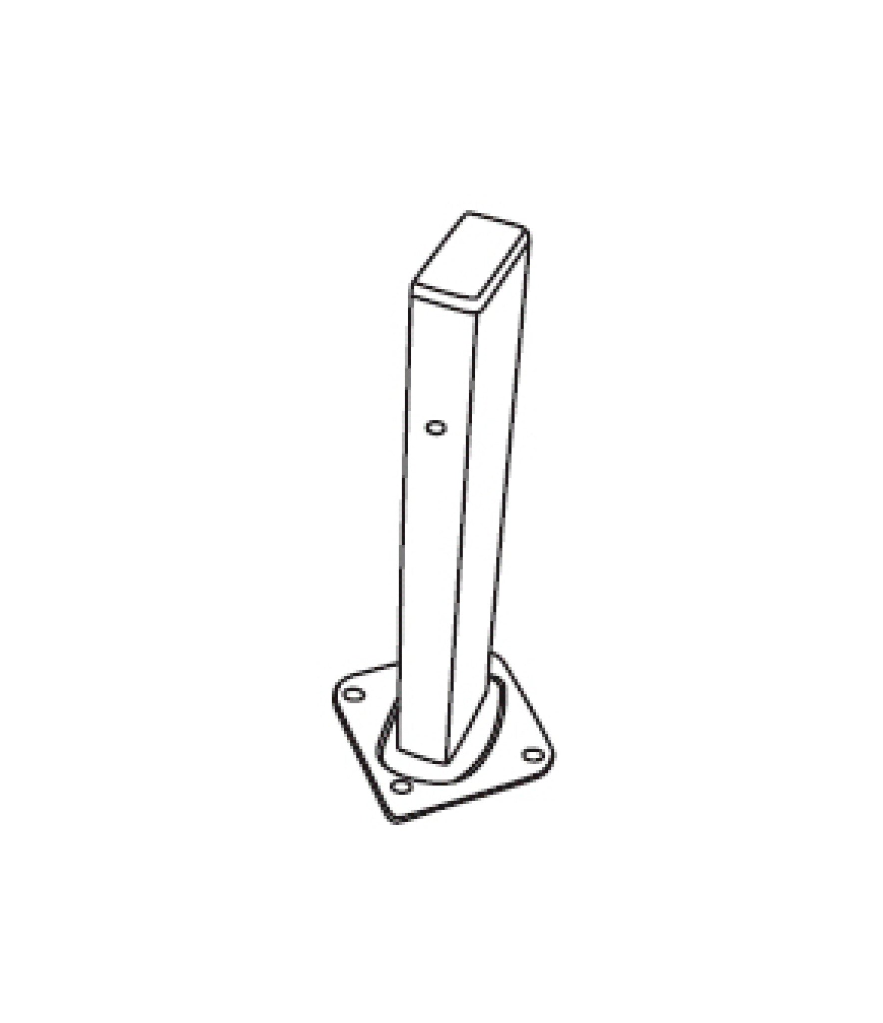 METAL SØJLE DEL D T/ 623360