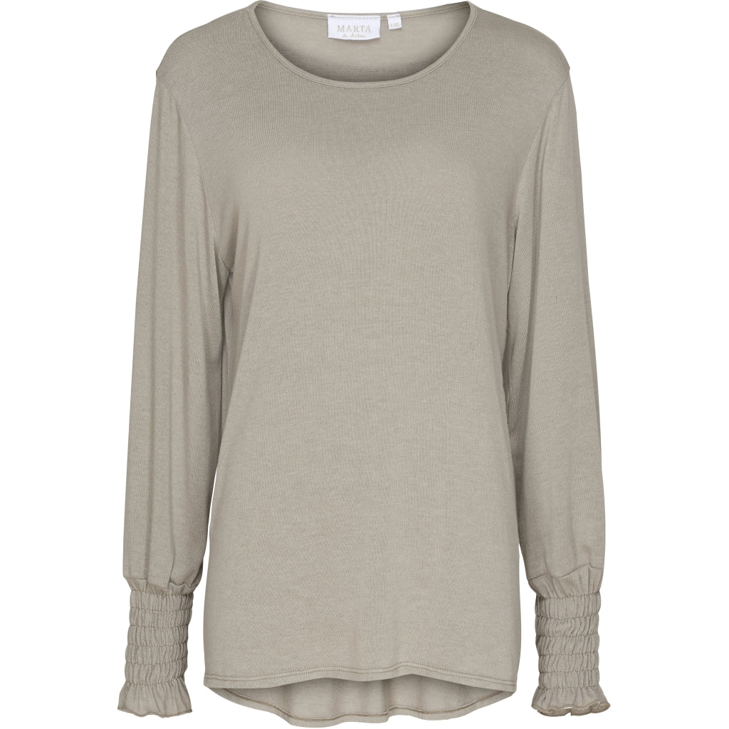 Bluse med elastik - Fango