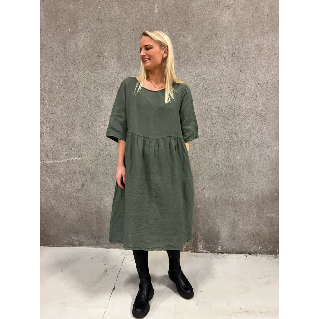 Marta Du Chateau dame kjole 92923 - Military Hot på udsalg